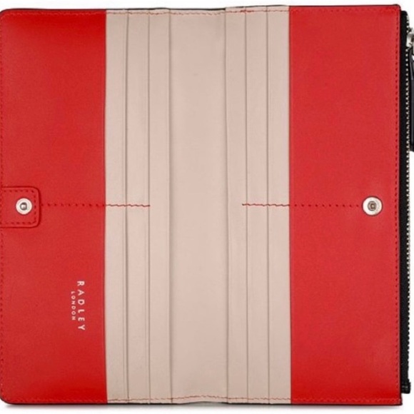 NWT Radley London EXCLUSIVE Face Matinee Full Size Wallet 2 Black Dogs RARE - Picture 3 of 15